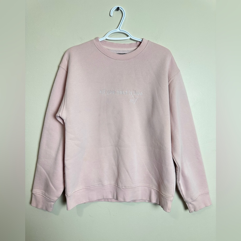 Brunette The Label Size M/L Cream Sweatshirt